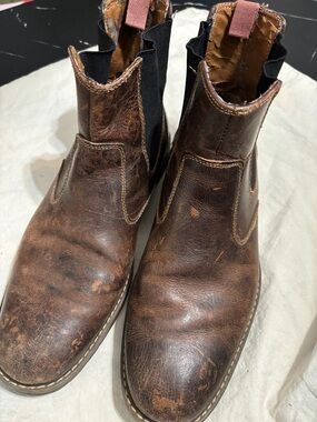 Bass Men's Brown Leather Chukka Boots